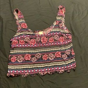 Pac Sun Cropped tank top